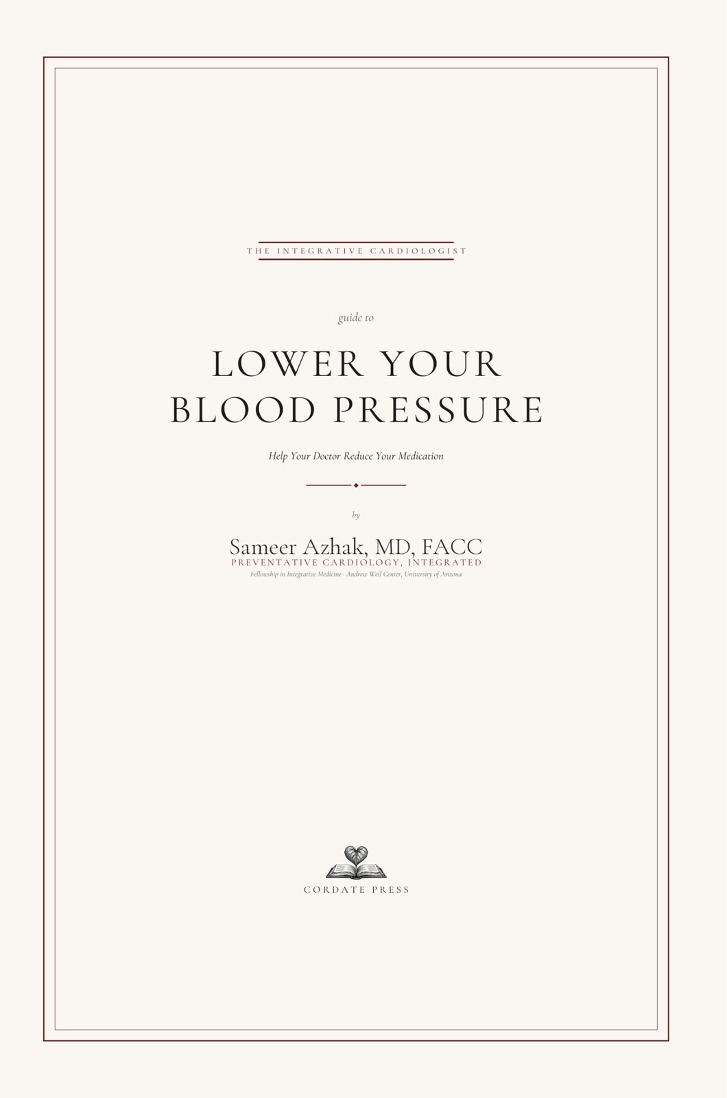 Lower Your Blood Pressure book cover